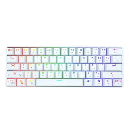 Ultimate wireless Bluetooth mechanical keyboard with RGB backlighting.