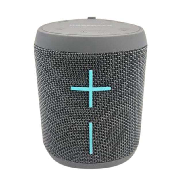 Bluetooth wireless speaker with USB interface and 1500mAh battery.