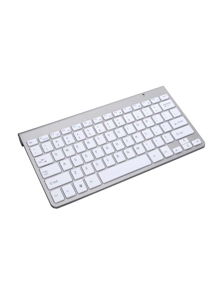 2.4G wireless keyboard with USB interface for home office use.