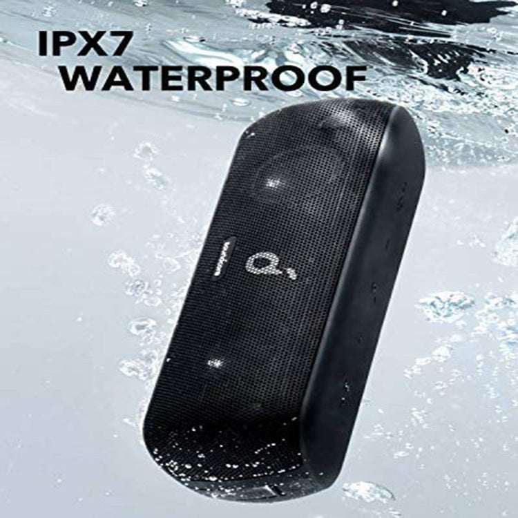 IPX7 waterproof Bluetooth subwoofer speaker.